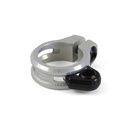 Collier de selle Hope avec guide gaine Argent