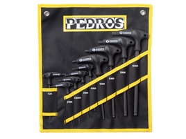 Pedros Jeu de 9 clés BTR Pro T/L Handle Hex Set