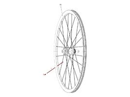 Sram Kit de 3 rayons pour Rail 50