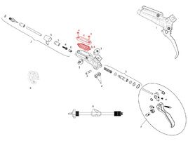 Sram Kit Membrane pour levier Guide R/RS/RSC et DB5