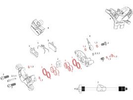 Sram Kit Pistons pour Etrier Guide R / RS / RSC