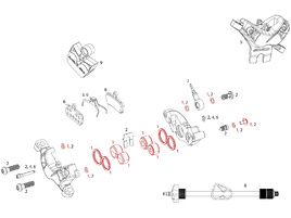 Sram Kit Pistons pour Etrier Guide Ultimate
