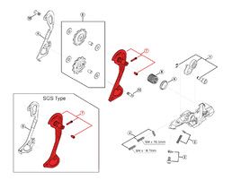 Shimano Chape Externe pour Dérailleur XT M780