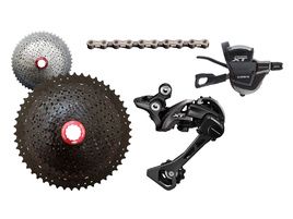 Shimano Mini Groupe XT M8000 1x11v avec Cassette Sunrace MX80 2023