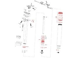 Rock Shox Kit entretien 400h/2 ans pour Reverb B1 (2017 et +)