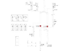 Rock Shox Kit joints fourche 32 mm pour Bluto