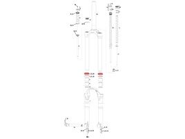Rock Shox Kit joints fourche 35 mm Domain / Lyrik