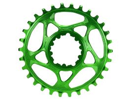 Absolute Black Plateau Sram Direct Mount à denture variable GXP Vert 2025
