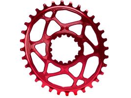 Absolute Black Plateau Oval Sram Direct Mount à denture variable GXP Rouge - 30 dents 2025