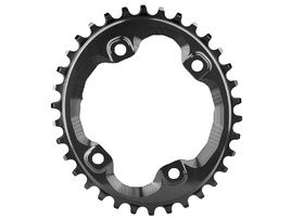 Absolute Black Plateau Oval Shimano XT asymétrique 96 mm à denture variable Noir 2025