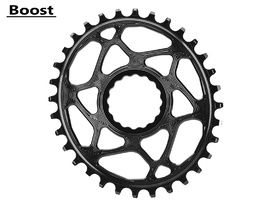 Absolute Black Plateau Oval Race Face Direct Mount à denture variable Boost Noir 2025