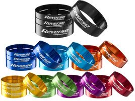 Reverse Components Kit de cales de jeu de direction 1''1/8 (5-5-10-10 mm)