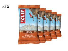 Clif Bar Boite de 12 barres énergétiques goût beurre de cacahuètes