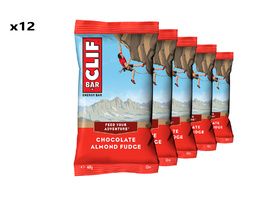 Clif Bar Boite de 12 barres énergétiques goût chocolat amandes