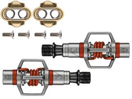 Crank Brothers Pédales Egg Beater 3 ressort rouge 2025