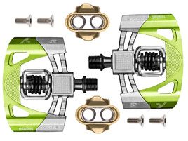 Crank Brothers Pédales Mallet 2 New Vert 2025
