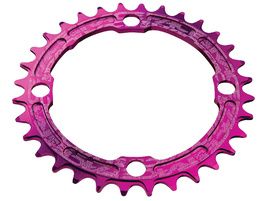 Race Face Plateau Mono Narrow Wide 104 mm Violet - 30 dents