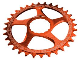Race Face Plateau Mono Narrow Wide Direct Mount Cinch Orange