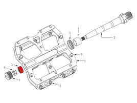 Reverse Components Kit roulements pour pédales Escape