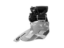 Sram Dérailleur avant GX direct mount moyen 36/38T 2X10 vitesses - Tirage haut
