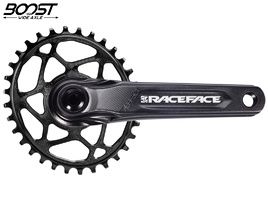 Race Face Pédalier Aeffect Cinch DM + Plateau Ovale Boost Absolute Black Noir 2024