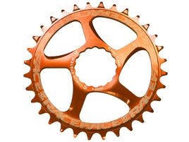 Race Face Mono Plateau Narrow Wide Direct Mount Cinch Orange 2024