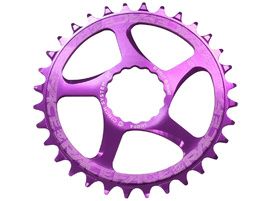 Race Face Plateau Mono Narrow Wide Direct Mount Cinch Violet - 30 dents 2024