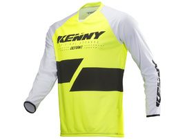 Kenny Maillot Defiant Jaune Fluo – Taille XL