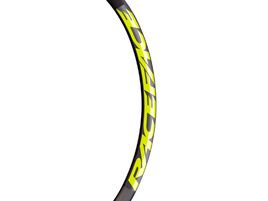 Race Face Kit Stickers pour jantes - Large - jaune fluo 2024