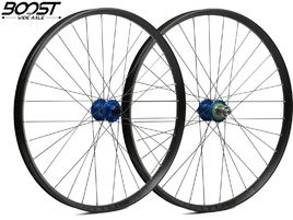 Hope Paire de roues Fortus 35 Bleu 27,5'' Boost