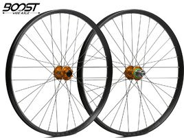 Hope Paire de roues Fortus 35 Orange 27,5'' Boost