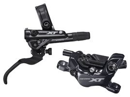 Shimano Frein à disque arrière 4 pistons XT M8120 Noir - Plaquettes résine 2023