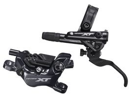 Shimano Frein à disque avant 4 pistons XT M8120 Noir - Plaquettes résine 2023
