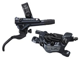 Shimano Frein à disque arrière 4 pistons SLX M7120 Gris - Plaquettes résine 2024