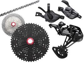 Shimano Mini Groupe XT M8100 1x12v avec Cassette Sunrace MZ90 2023