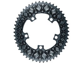 Absolute Black Plateau Ovale Premium - 5 trous 110 mm (non Sram) - Gris 2025