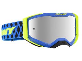 Kenny Masque Performance Level 2 Bleu Jaune Fluo