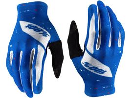 100% Gants Celium 2 Blue/White – Taille L