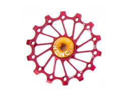 KCNC Galet de dérailleur 12 vitesses KCP06 Rouge - 12 dents