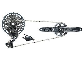 Sram Groupe GX Eagle 520% (10-52 dents) 1x12v avec pédalier DUB Boost 32T 2024