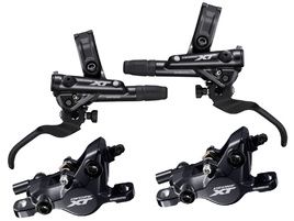 Shimano Paire de freins à disques XT M8100 sans disque ni adaptateur Noir 2024