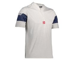 Leatt Maillot MTB 1.0 Zip Gris Steel 2021