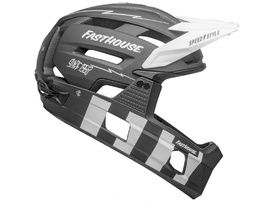 Bell Casque Super Air R MIPS Fast House Noir / Blanc