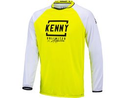 Kenny Maillot Defiant White Neon Yellow