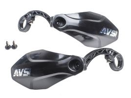AVS Protège mains avec pattes plastique - Noir