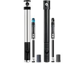 Crank Brothers Pompe Klic HV avec Manomètre et embout CO2 2025