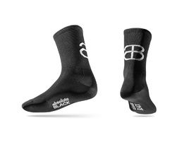 Absolute Black Chaussettes Hautes Bike Socks Noir