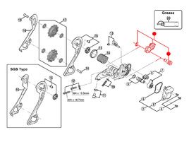 Shimano Patte de fixation pour dérailleur arrière RD-M781/M786