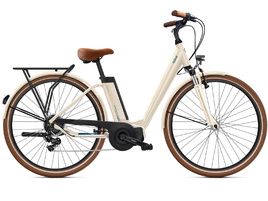 O2feel Vélo électrique iVog City Up 3.1 Blanc Lin - E5000 - iPowerFit 400 2023