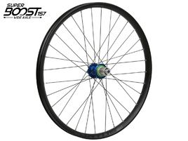 Hope Roue arrière Fortus 30 Single Cavity Bleu 29'' SuperBoost 157 mm 2024